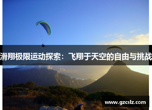 滑翔极限运动探索：飞翔于天空的自由与挑战